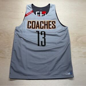 Deans Authentic Custom made Reversible Coaches Basketball Jerseys Men’s Medium